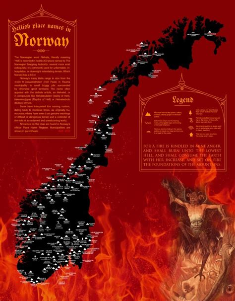 Places in Norway Literally Named After Hell – Brilliant Maps