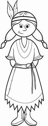 Pilgrim Girl Coloring Page – ColoringMecom sketch template