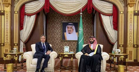 Blinken Discusses Future of Saudi-Israeli Relations in Meeting With ...