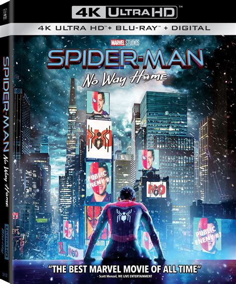 Spider-Man: No Way Home (Walmart Exclusive) (4K Ultra HD + Blu-ray ...