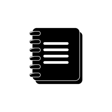 notebook vector icon illustration 23193893 Vector Art at Vecteezy