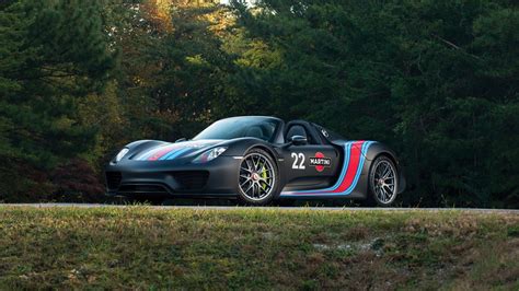 Porsche 918 Spyder Weissach Package Martini Racing 4K 2 Wallpaper - HD Car Wallpapers #9047