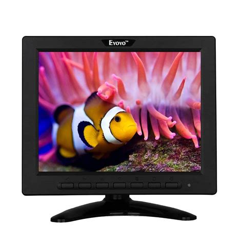 Eyoyo 8 Inch HDMI Monitor 4:3 TFT LCD Mini Screen 1024x768 Resolution ...