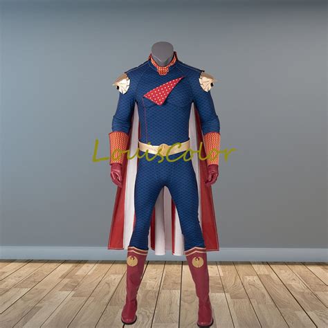 The Boys Cosplay Homelander Costume Full Set With Cloak Custom - Etsy UK