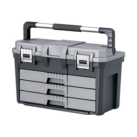 Keter 23in. 3-Drawer Toolbox, Model# 17186722 Tool Boxes