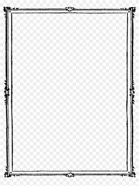 Black Border Frame Png Photos - Borders For Google Docs - Free Transparent PNG Clipart Images ...