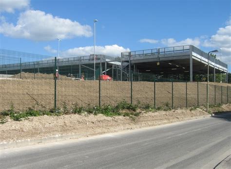 New staff car park © Logomachy cc-by-sa/2.0 :: Geograph Britain and Ireland