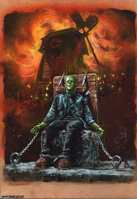 Infected By Art » Art Gallery » Jeff Lafferty » Frankenstein in Fantasy Art