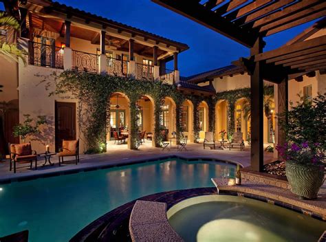 Spanish Style House Plans With Courtyard - Home Garden Ideas