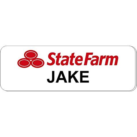 Buy Jake from State Farm Halloween Costume Name Tag - Funny Halloween ...