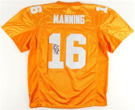 Peyton Manning Signed Tennessee Volunteers Jersey (JSA COA) | Pristine Auction