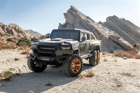 Rezvani Hercules 6x6 Looks Absolutely Crazy, Promises 1,300 HP ...