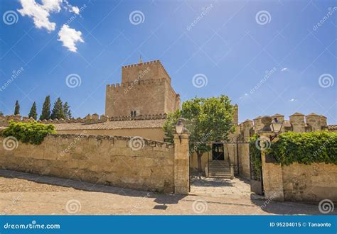 Castle of Henry II of Castile in Ciudad Rodrigo, Spain. Stock Image - Image of wall, palace ...