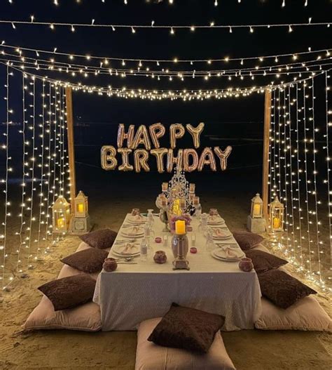 Terrace decoration ideas for birthday parties