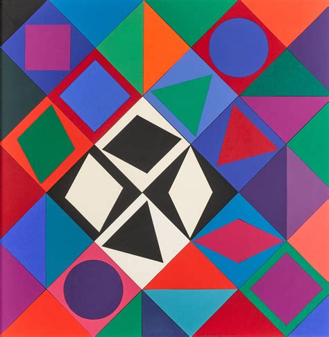 VICTOR VASARELY | FOLKLORE PLANETAIRE | Contemporary Art Online ...