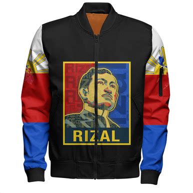 Philippines Bomber Jacket Rizal Day Flag