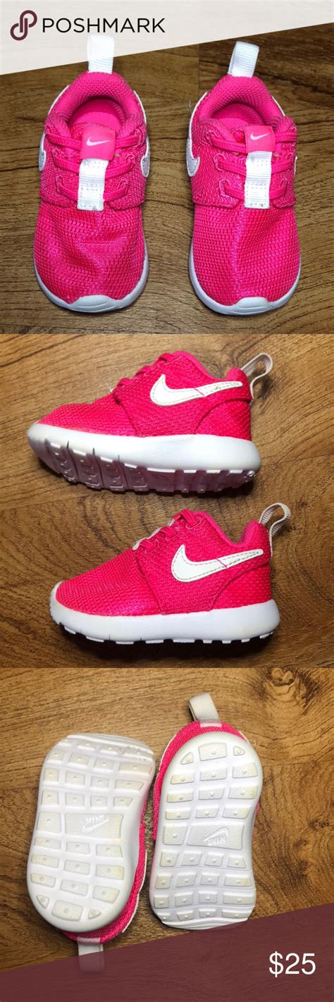 Hot pink Nike infant/ toddler shoes | Toddler nike shoes, Pink nikes ...