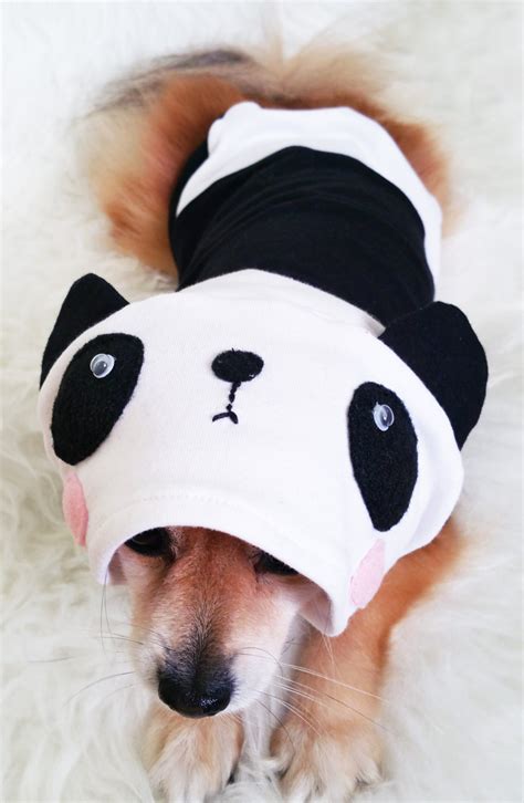 XS4XL SizeHandmade Dog halloween costume Dog Panda Costume