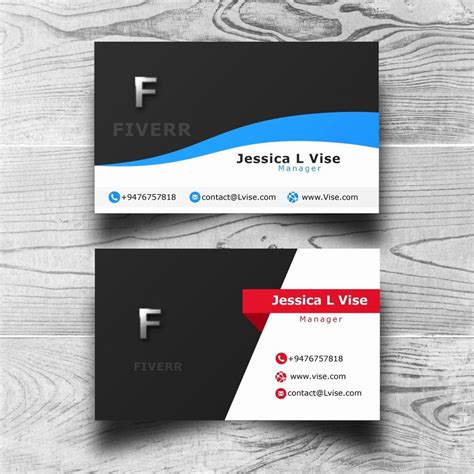 Business Card Template Illustrator With Bleed