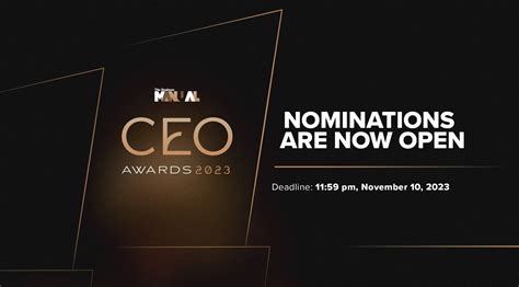 CEO Awards Nominations: Recognizing Exceptional Leaders