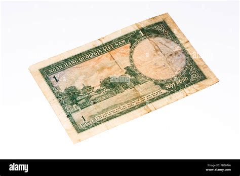 1 dong bank note of South Vietnam. Dong is the national currency of Vietnam Stock Photo - Alamy