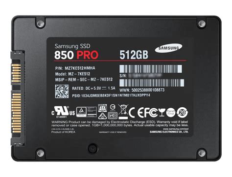 SSD 850 PRO SATA III 2.5 inch 512 GB | Samsung Business UK