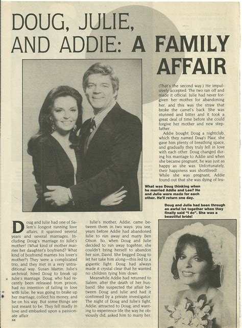 Bill and Susan Seaforth Hayes | Days of our lives, Soap opera, Family tv