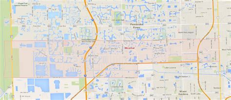 Miramar, Florida Map