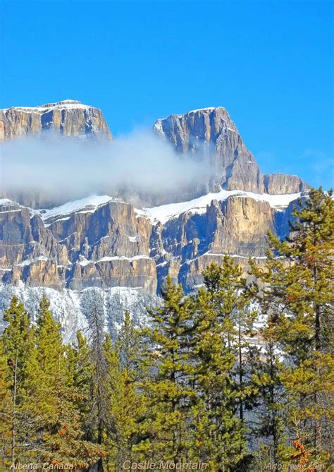 Castle Mountain, Alberta | Alberta canada, Canadian rockies, Castle