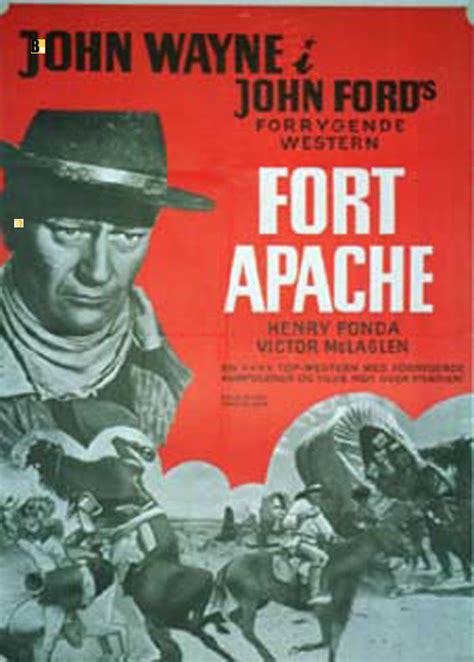 "FORT APACHE" MOVIE POSTER - "FORT APACHE" MOVIE POSTER