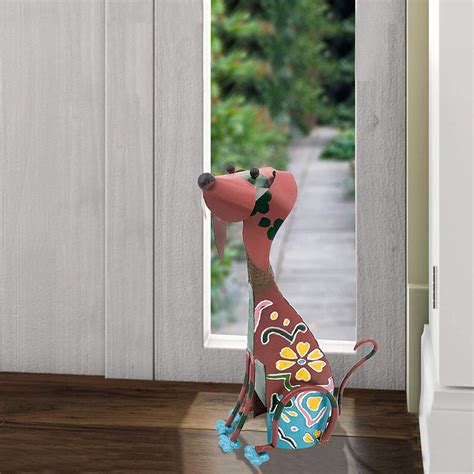 17 Red Dog Statue Decorative Pet Sculpture Hand-painted - Etsy UK