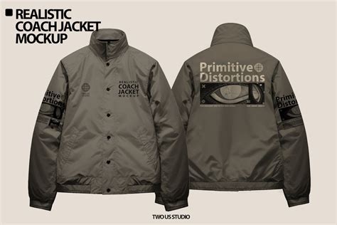 Coach Jacket Mockup | Premium & Free PSD Mockup Store