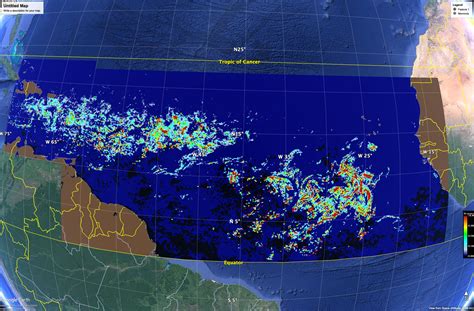 Satellite images show huge seaweed blob creeping closer