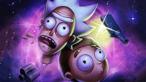 Rick And Morty Background 8K / Anatomy Park Rick And Morty Wallpaper ...