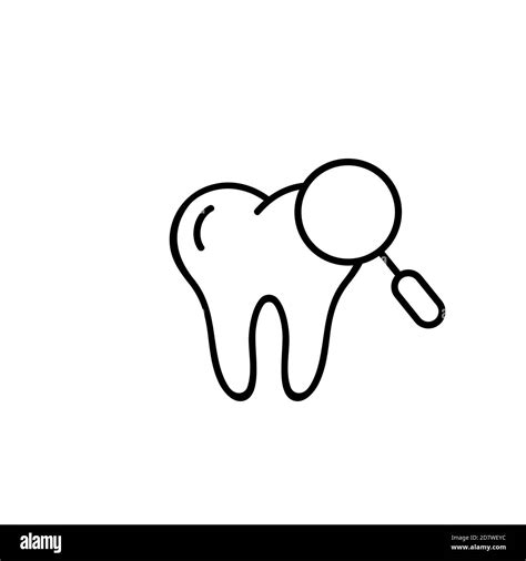 Dental clinic logo. Tooth icon in black. Vector on isolated white background. EPS 10 Stock ...