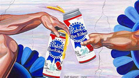 Pabst Blue Love Story | Beer art, Pabst blue ribbon, Bar art