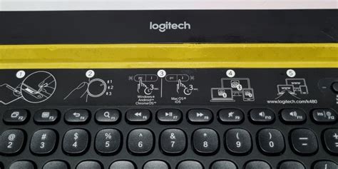 Logitech K480 Bluetooth Keyboard, Computers & Tech, Parts & Accessories ...