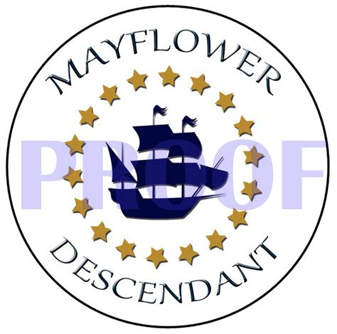 Mayflower Descendant Digital File - Etsy