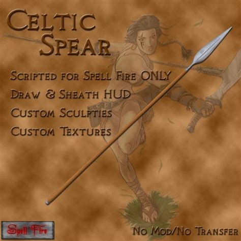 Second Life Marketplace - Celtic Spear