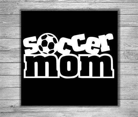 Soccer Mom Car Decal Soccer Decal Soccer Car Decor Sports - Etsy