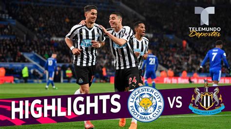 Leicester City vs. Newcastle United: 0-1 Goals & Highlights | Premier ...