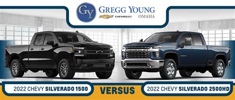 2022 Chevy Silverado 1500 vs. 2500HD | Engine & Towing Specs Compared