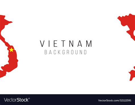 Vietnam flag map background Royalty Free Vector Image