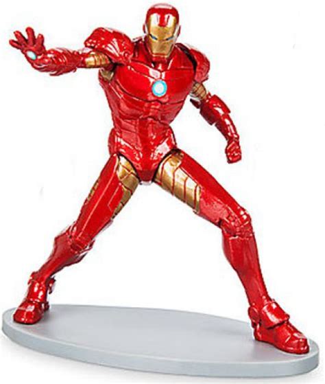 Disney Marvel Avengers Iron Man PVC Figure Repulsor Blast Loose - ToyWiz