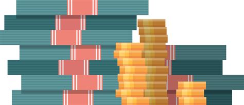 Pile of money vector illustration 9314908 PNG