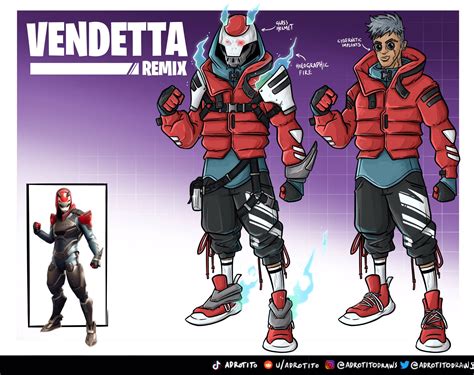 Vendetta Remix (Skin concept) : r/FortNiteBR