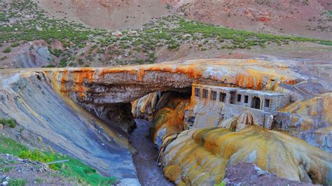 Puente del Inca, The Inca's Bridge, Mendoza Province, Argentina - See ...