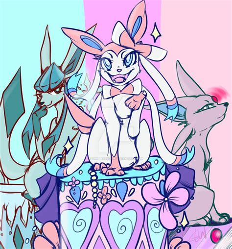 Sylveon And Glaceon Wallpapers - Wallpaper Cave