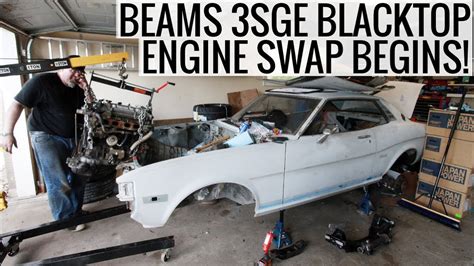 Beams 3SGE Engine Swap Part 1 - RA24 Celica Project - YouTube