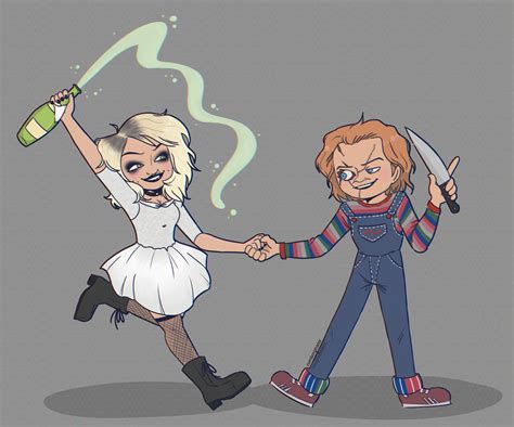 chucky + tiffany art : r/Chucky